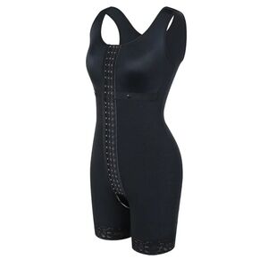 Shapewear Bodysuit Body Shaper Tummy Control Size L Black Full Body Shaper